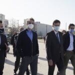 Ο Κυριάκος Μητσοτάκης στους Αγίους Αναργύρους