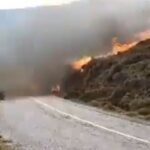 Σε ύφεση η πυρκαγιά στην Άνδρο
