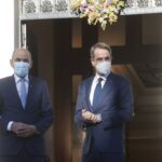 Συνάντηση του Κυριάκου Μητσοτάκη με τον Πρωθυπουργό της Σλοβενίας Janez Janša