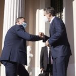 Συνάντηση Κυριάκου Μητσοτάκη – Milorad Dodik