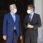 Συνάντηση Κυριάκου Μητσοτάκη – Zdravko Krivokapić