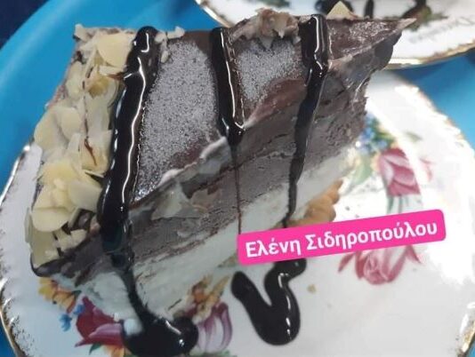 Παγωτό βανίλια σοκολάτα