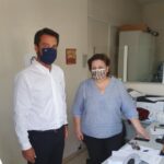 Ο Τάσος Μπαρτζώκας στον ΕΦΚΑ και τον ΟΑΕΔ Αλεξάνδρειας