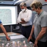 Επίσκεψη του Κυριάκου Μητσοτάκη στο Ενιαίο Συντονιστικό Κέντρο Επιχειρήσεων του Πυροσβεστικού Σώματος