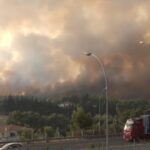 Πώς κινούνται φορτηγά και ΙΧ λόγω δικοπής κυκλοφορίας στην εθνική οδό Αθηνών – Λαμίας