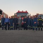 Επίσκεψη Σπ. Λιβανού στο νέο κτήριο διοίκησης των πυροσβεστικών υπηρεσιών Αιτωλοακαρνανίας