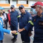 Η Πρόεδρος του Κινήματος Αλλαγής Φώφη Γεννηματά επισκέφθηκε σήμερα τις πληγείσες περιοχές από τον πρόσφατο σεισμό στο Ηράκλειο Κρήτης