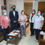Επίσκεψη Τάσου Μπαρτζώκα στη Φιλόπτωχο Αδελφότητα Κυριών Βέροιας