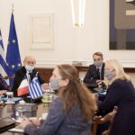 Ενημερωτικό σημείωμα για τη συνάντηση του Πρωθυπουργού Κυριάκου Μητσοτάκη με τον Υπουργό Εξωτερικών της Γαλλίας Jean-Yves Le Drian