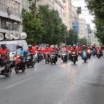 ΕΙΔΗΣΕΙΣ ΣΕ ΒΙΝΤΕΟ: Κινητοποίηση διανομέων για μέτρα ατομικής προστασίας στο υπουργείο εργασίας