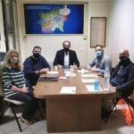 Επίσκεψη Απ. Βεσυρόπουλου στα γραφεία του Εμπορικού Συλλόγου Αλεξάνδρειας