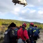 ΕΙΔΗΣΕΙΣ ΣΕ ΒΙΝΤΕΟ: Διάσωση περιπατητή με ελικόπτερο Super Puma στον Κάλαμο