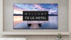 UR762H 4K UHD Hospitality TV with ProCentric Direct Hotel TV Commercial TV ID 4