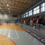 Με τη συμμετοχή πλήθους κόσμου πραγματοποιήθηκαν τα εγκαίνια του ανακαινισμένου Κλειστού Δημοτικού Γυμναστηρίου Νάουσας