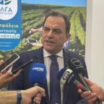 ΥπΑΑΤ, Γ. Γεωργαντάς στα εγκαίνια του περιπτέρου του ΥΠΑΑΤ στην Agrotica