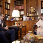 Δηλώσεις της Προέδρου της Δημοκρατίας Κατερίνας Σακελλαροπούλου και του Πρωθυπουργού Κυριάκου Μητσοτάκη κατά την έναρξη της συνάντησής τους στο Προεδρικό Μέγαρο