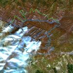 Θεσσαλονίκη: Η δορυφορική εικόνα της καμένης έκτασης στο Παπίκιο Όρος – 17000 στρέμματα κάηκαν στην Ελλάδα