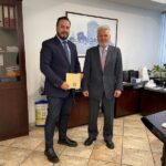 Συνάντηση Δ. Γκολιδάκη με τον πρόεδρο του ΟΑΣΘ Κ. Ταγγίρη