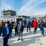 Τους αγρότες στο “μπλοκο” Μακροχωρίου επισκέφτηκαν Καλαϊτζίδης και Βοργιαζίδης