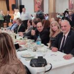 Ο Κωνσταντίνος Μπούμπας στην βασιλόπιτα αρτοποιών και στο χορό του αθλητικού και πολιτιστικού συλλόγου Ελαιώνα