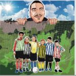 Θεσσαλονίκη: Με ένα γκράφιτι για τον Άλκη Καμπανό, εκπαιδευτικοί και μαθητές του 11ου δημοτικού Καλαμαριάς στέλνουν το δικό τους μήνυμα κατά της οπαδικής βίας