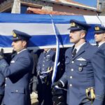 Δράμα: Βαθιά συγκίνηση και βουβός πόνος στην κηδεία του κυβερνήτη του μοιραίου Phantom Ευ. Τσιτλακίδη