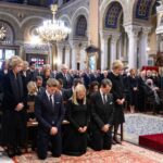 Επιμνημόσυνη δέηση για τον πρώην βασιλιά Κωνσταντίνο στη Μητρόπολη Αθηνών