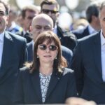 Θεσσαλονίκη: Τιμάμε τα θύματα του ναζισμού, του φασισμού και του αντισημιτισμού, δήλωσε η Πρόεδρος της Δημοκρατίας Κ. Σακελλαροπούλου που συμμετείχε στην Πορεία Μνήμης