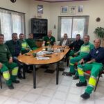 Στο Σωματείο Προσωπικού Βιομηχανίας Τσιμέντων Βόλου ο Άγγελος Αγραφιώτης