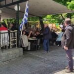 Περιοδεία του Κωνσταντίνου Μπούμπα σε χωριά των Σερρών