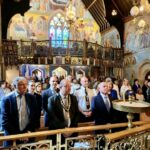 Archbishop Nikitas visits Hatfield for the Feast of the Twelve Apostles