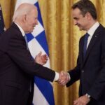 Τηλεφωνική επικοινωνία του Κυριάκου Μητσοτάκη με τον Πρόεδρο των ΗΠΑ Τζο Μπάιντεν, ο οποίος τον συνεχάρη για τη νίκη του στις εκλογές