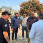 Ο Γραμματέας της Κ.Π.Ε. του ΠΑΣΟΚ-Κινήματος Αλλαγής, στο πύρινο μέτωπο στον Έβρο