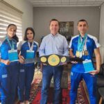 Συνάντηση Δημάρχου Νάουσας με διακριθέντες αθλητές στο άθλημα Taekwon- Do