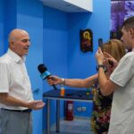 Πλήθος κόσμου στον αγιασμό του εκλογικού κέντρου της δημοτικής παράταξης του Στέργιου καλόγηρου