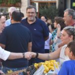 Επίσκεψη Νικόλα Καρανικόλα και υποψήφιων δημοτικών συμβούλων του «ΕΝΑ Μαζί» στην αγορά της Νάουσας το πρωί του Σαββάτου (16.09.2023)