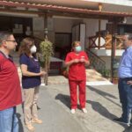 Επίσκεψη Νικόλα Καρανικόλα στο Γηροκομείο Νάουσας