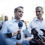 Επίσκεψη του Πρωθ. & Πρ. ΝΔ, Κ. Μητσοτάκη, μαζί με τον Δήμαρχο Αθηναίων και εκ νέου υποψήφιο, Κ. Μπακογιάννη, στην Πλ. Βικτωρίας