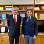 Συνάντηση ΥπΑΑΤ, Λευτέρη Αυγενάκη με τον Τούρκο Πρεσβευτή