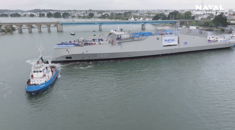 L’ACTUALITÉ EN VIDÉO : La frégate de la Marine « Kimon » au chantier naval en France