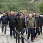 Επίσκεψη του Νίκου Ανδρουλάκη στο δάσος της Δαδιάς