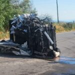 Χαλκηδόνα Θεσ/νίκης: Σφοδρή σύγκρουσι ΙΧ με φορτηγό – Νεκρός 44χρονος πατέρας και ο 13χρονος γιος του – φωτό