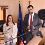Συνάντηση του Υφυπουργού παρά τω Πρωθυπουργώ και Κυβερνητικού Εκπροσώπου Παύλου Μαρινάκη με την Υπουργό Πολιτισμού και ΜΜΕ του Μαυροβουνίου Ταμάρα Βούγιοβιτς