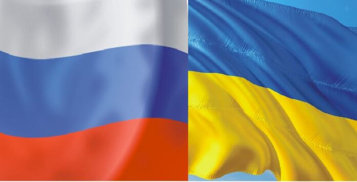 Ρωσία Ουκρανία σημαία