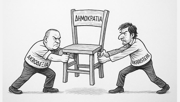 Εμείς πληγώνουμε τη Δημοκρατία, όχι εκείνη εμάς… – Γράφει ο Νίκος Γ. Σακελλαρόπουλος