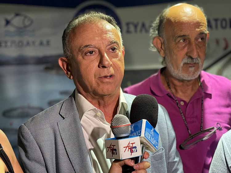 Στη Θεσπρωτία ο Υφυπουργός Χρ. Κέλλας: Νέα ώθηση για τις υδατοκαλλιέργειες και την τοπική οικονομία