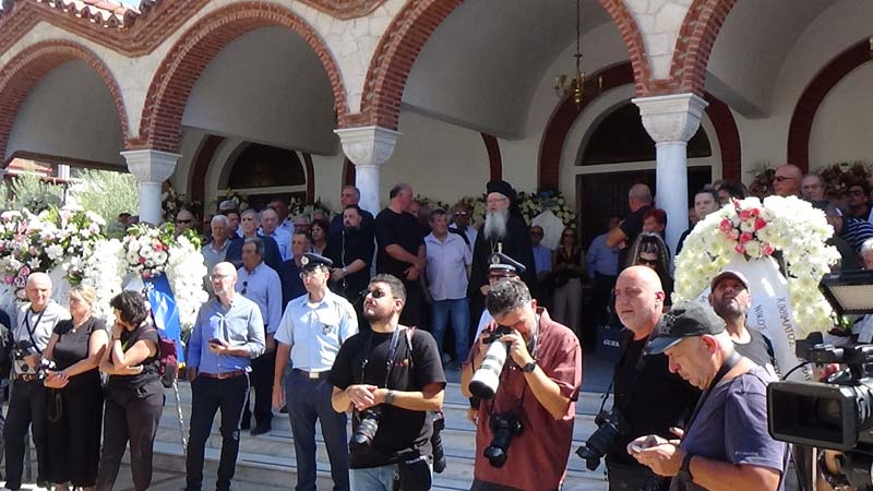 Κηδεία Απόστολου Βεσυρόπουλου 1