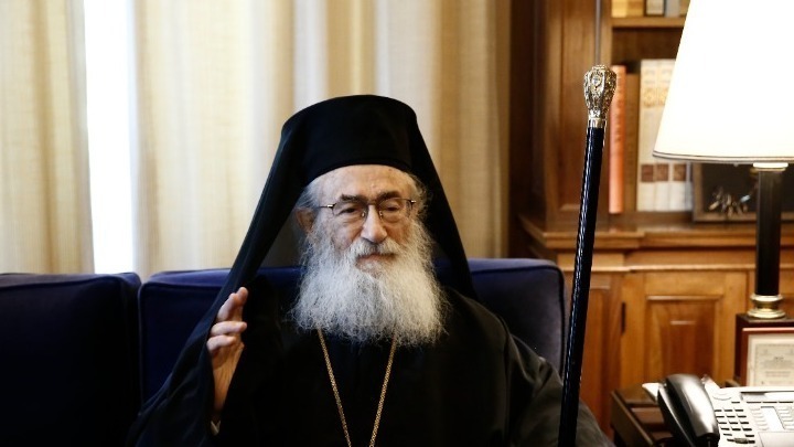 Στις 12/9 η υποβολή παραίτησης του Αρχιεπισκόπου Δαμιανού από την Ηγουμενία της μονής Αγ. Αικατερίνης Σινά