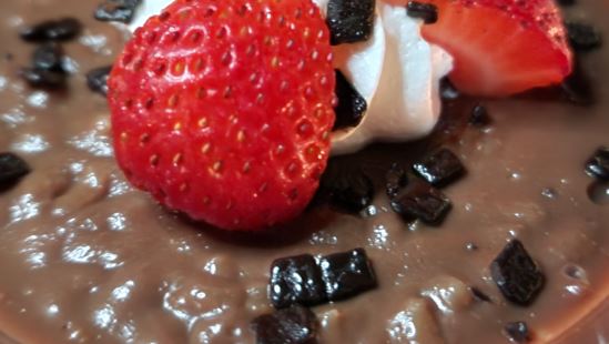 Ρυζόγαλο με σοκολάτα 1