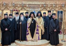 Ο Γέροντας Ζαχαρίας στην πανήγυρη του Απ. Λουκά Μπέρμιγχαμ